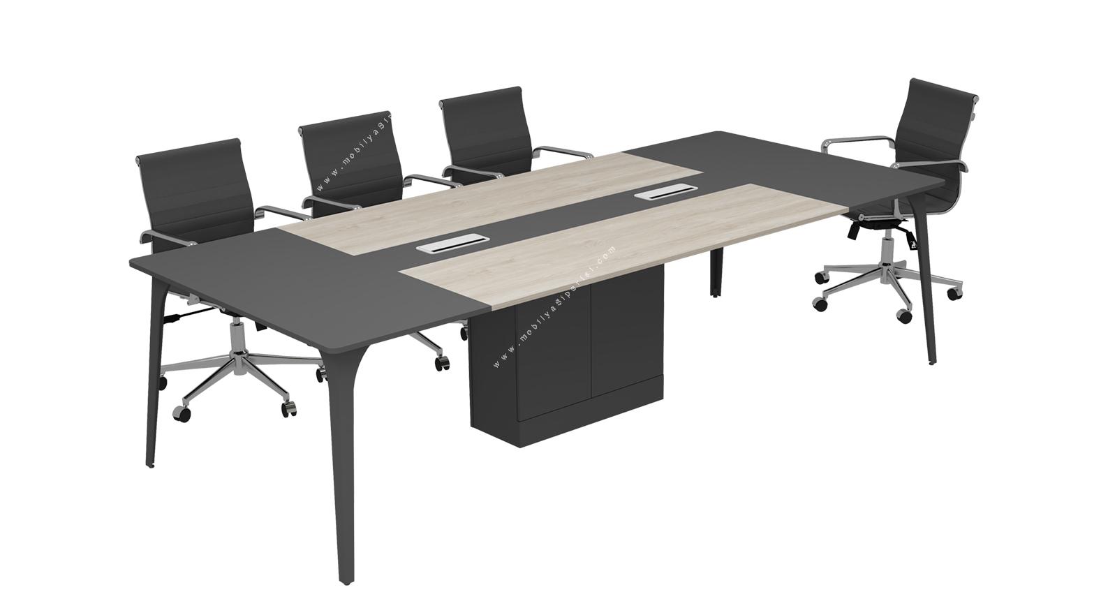 caliber ahşap modern toplantı masası