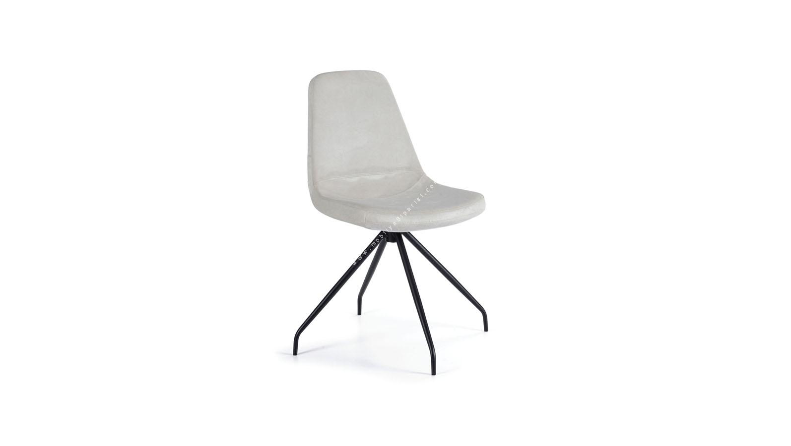 fiyona dekoratif tasarım sigma ayaklı sandalye