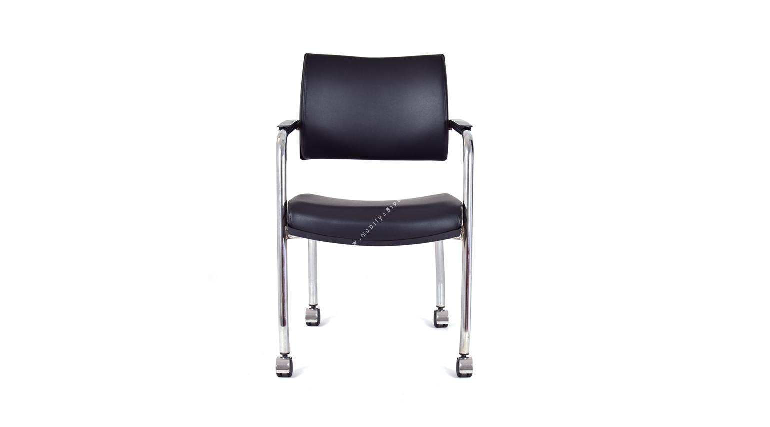 fream kumaş döşemeli metal ayaklı koltuğu