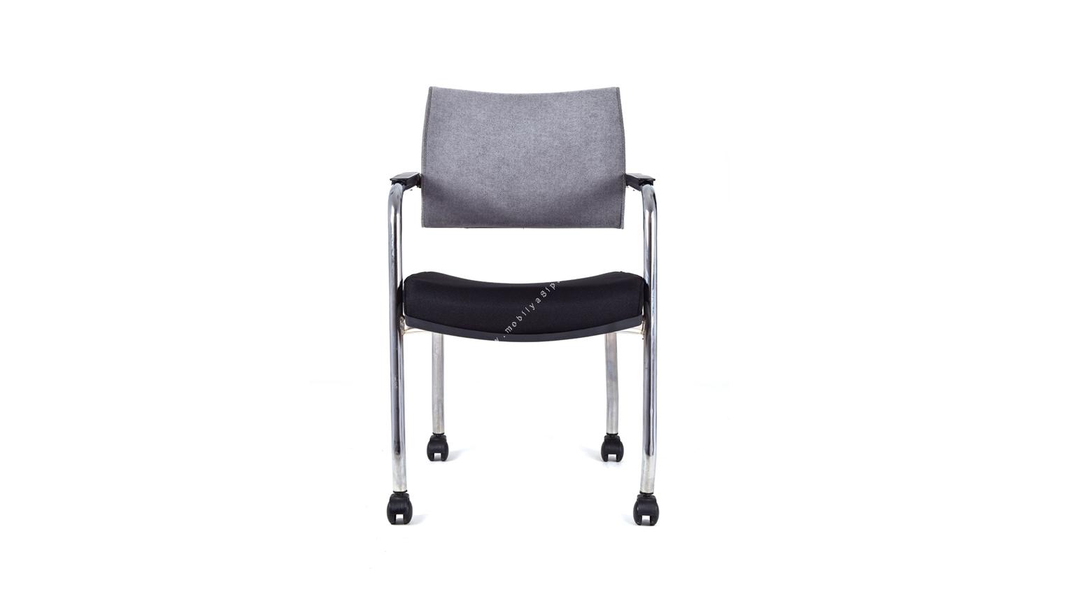 fream kumaş döşemeli metal ayaklı koltuğu