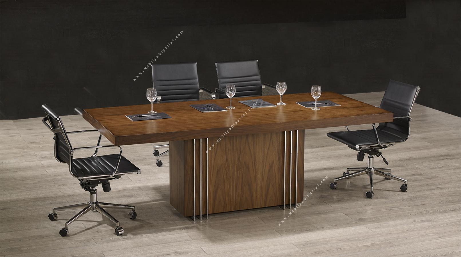interest tasarım cilalı toplantı masası 280cm