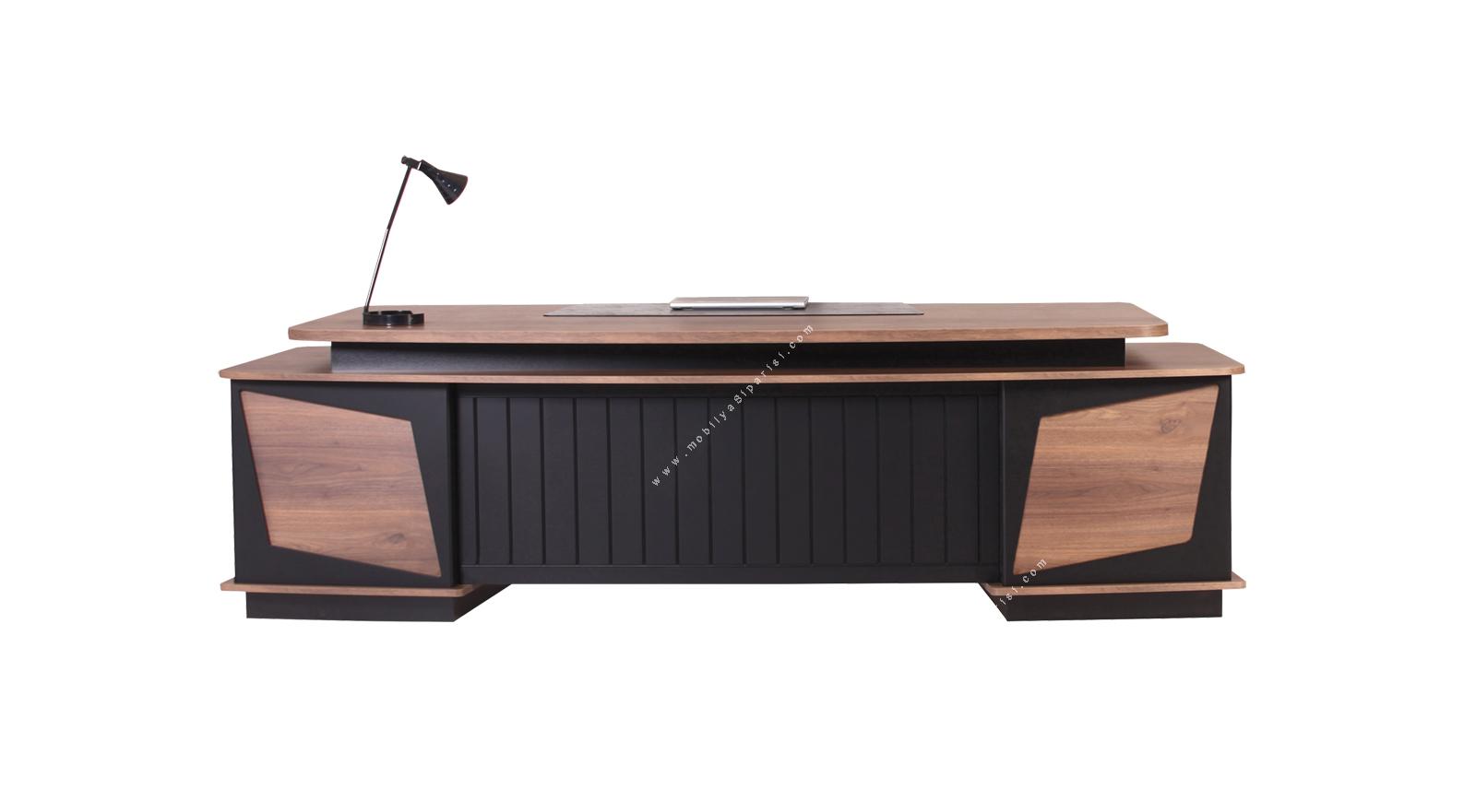 korin ahşap tasarım makam masası 240cm