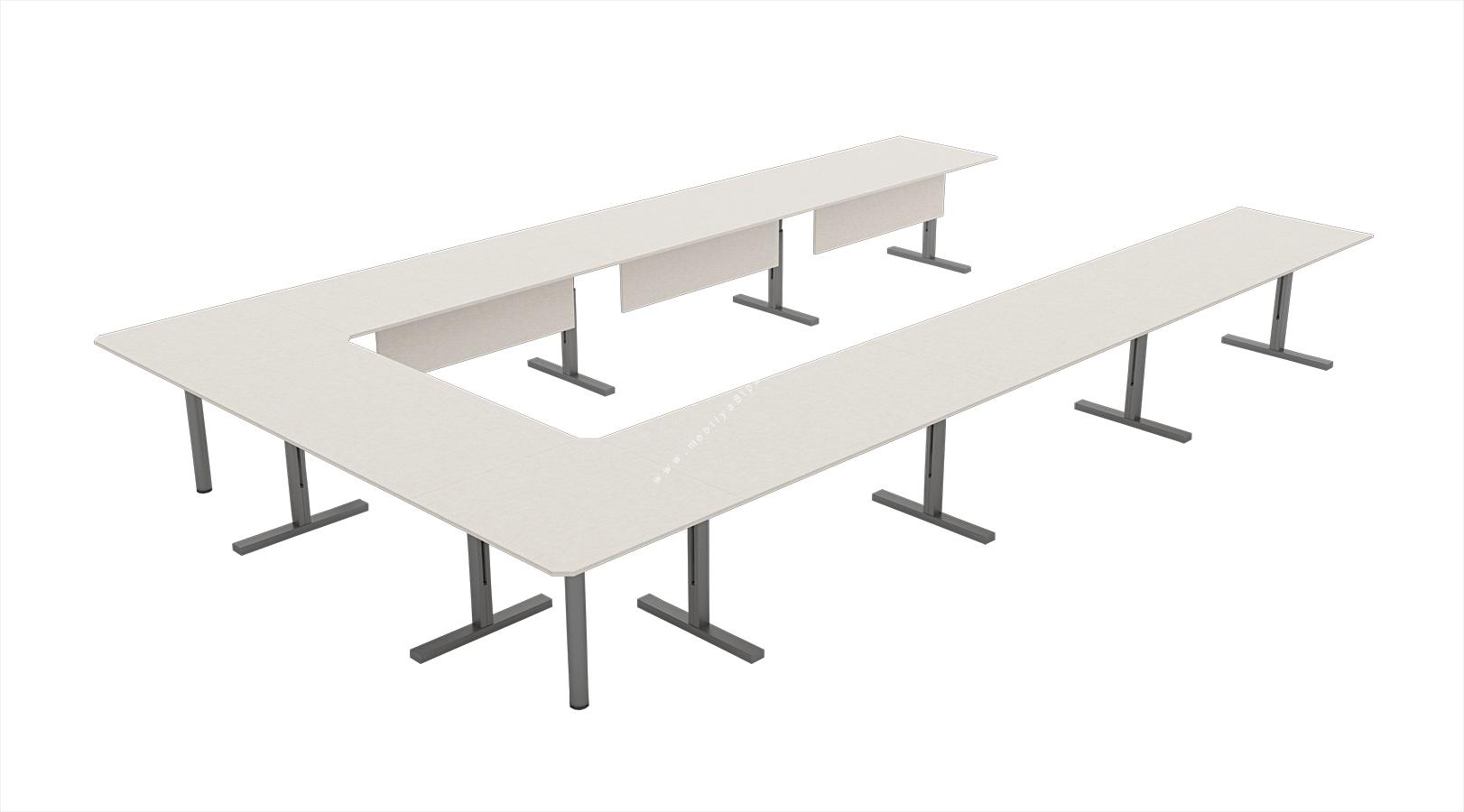 lemante modern uzun toplantı masası