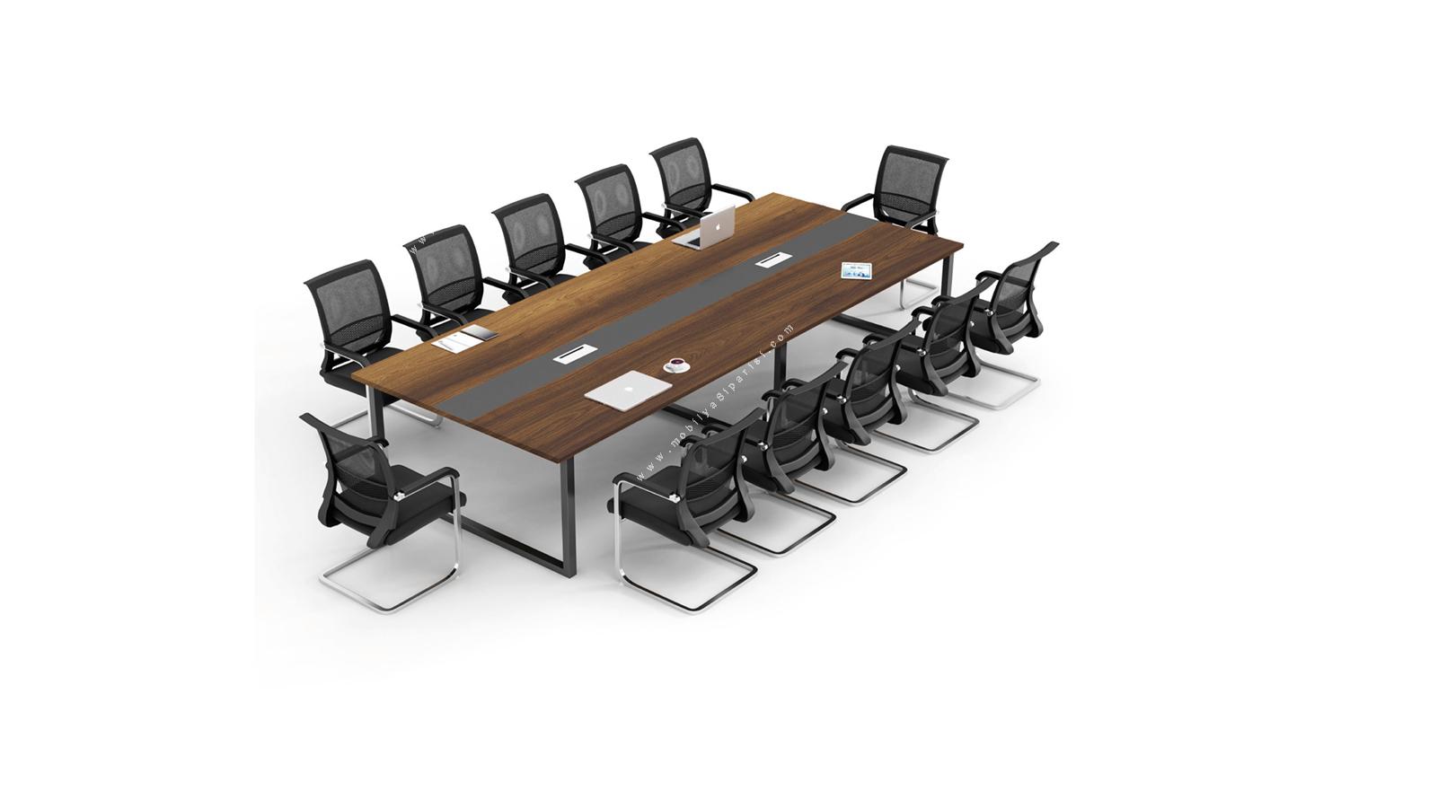 linos üç ayaklı toplantı masası 360cm