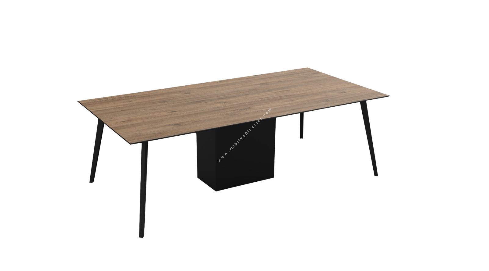 ploi ahşap modern toplantı masası 240cm