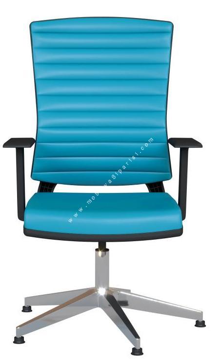 slant alüminyum döşemeli pingo ayak misafir koltuğu
