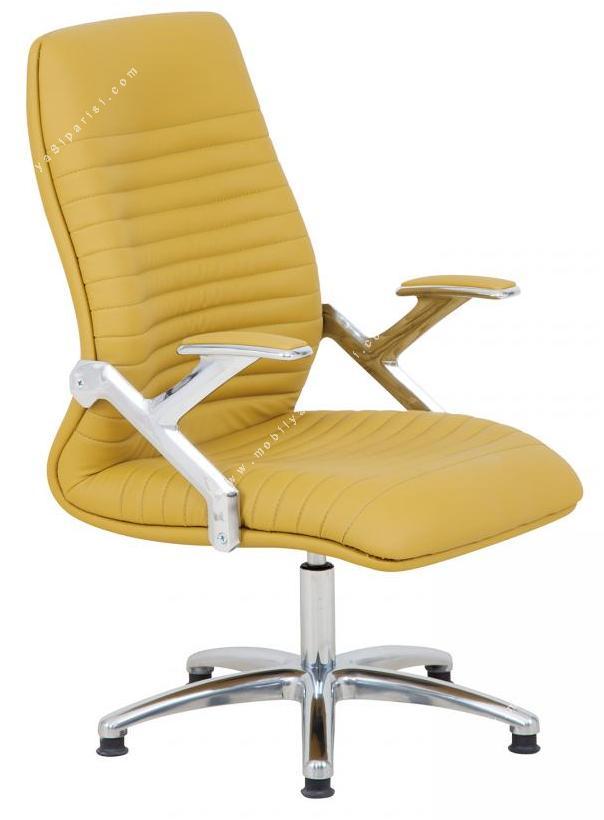 sparkle tasarım alüminyum kol pingo ayak misafir koltuğu