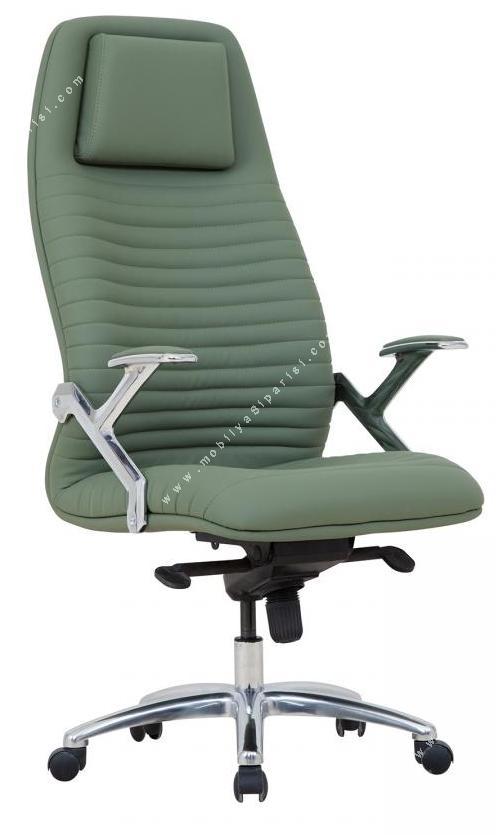 sparkle tasarım alüminyum kol senkron makam koltuğu