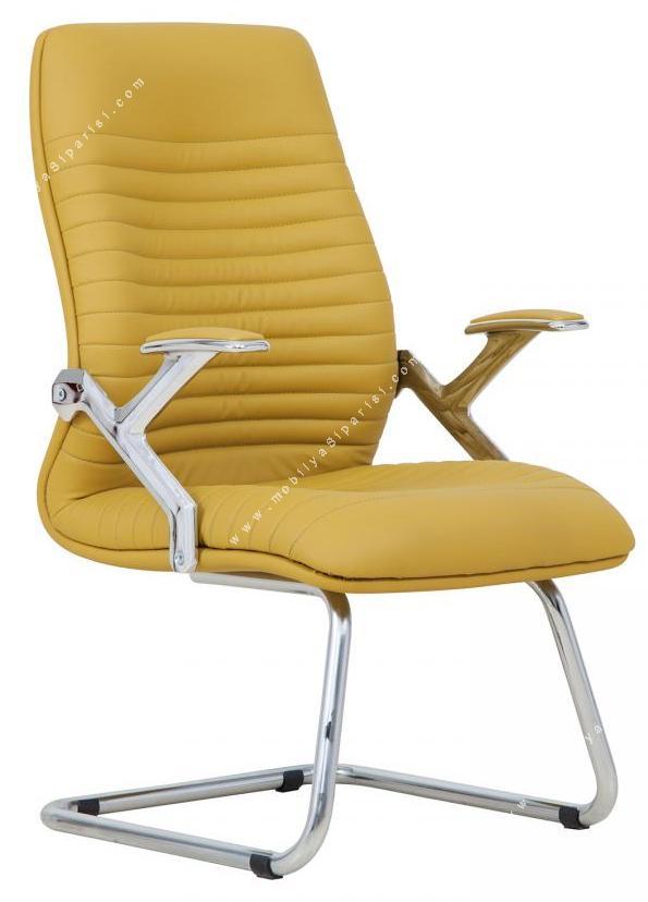 sparkle tasarım alüminyum kol u ayak misafir koltuğu