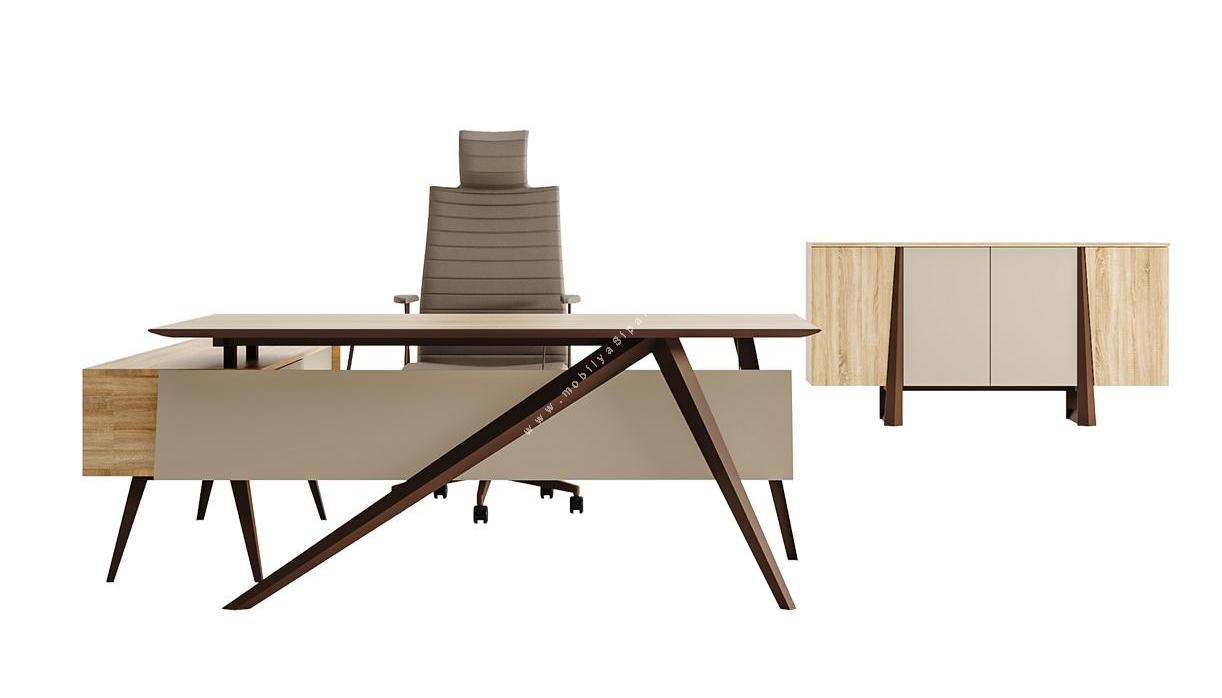 thima tasarım ayaklı masa takımı 180cm