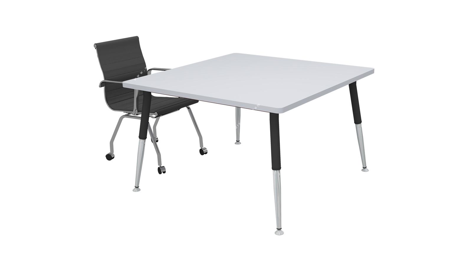 toucher modern kare toplantı masası 120cm