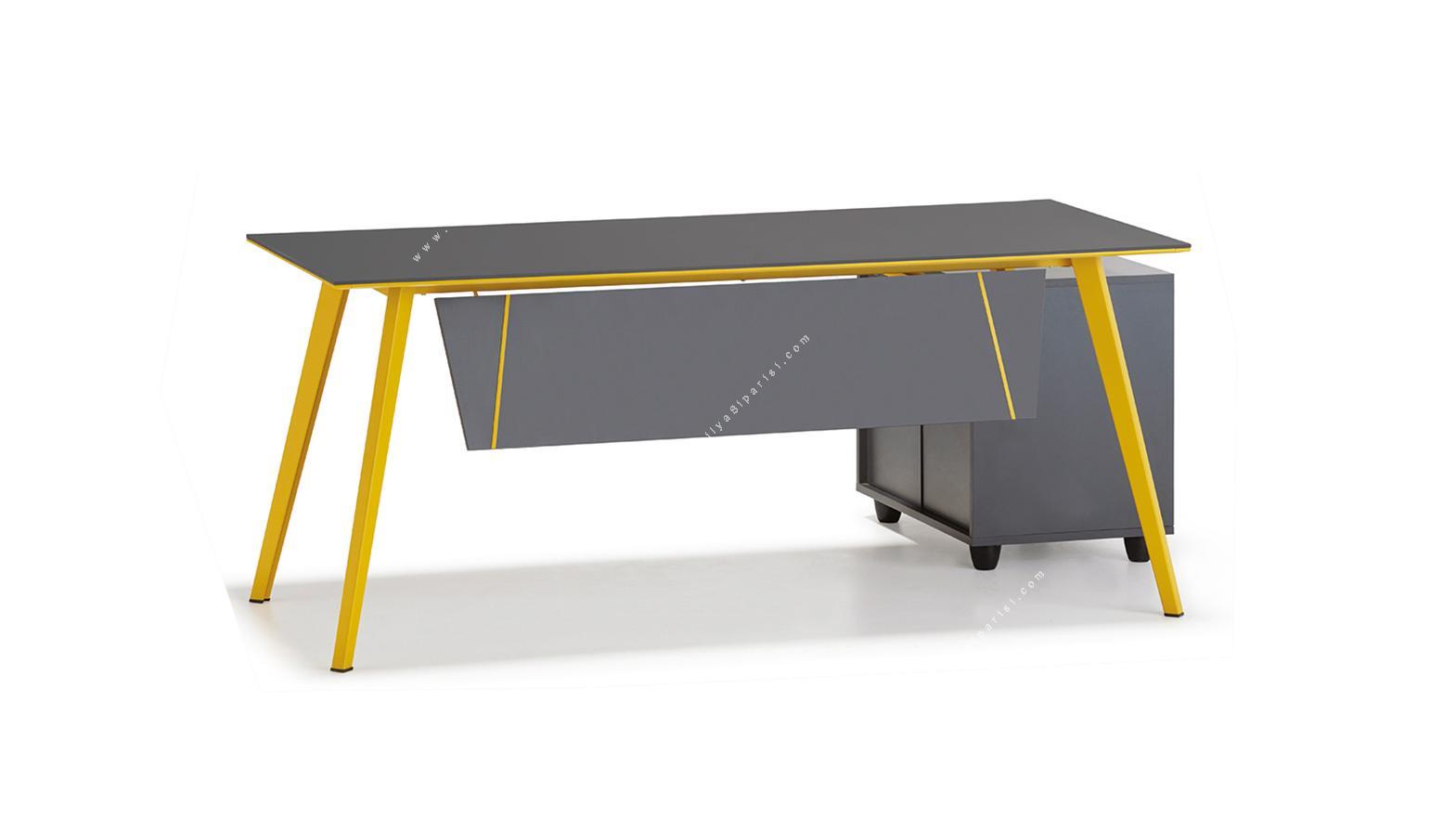 vega metal üç ayaklı çalışma masası 160cm