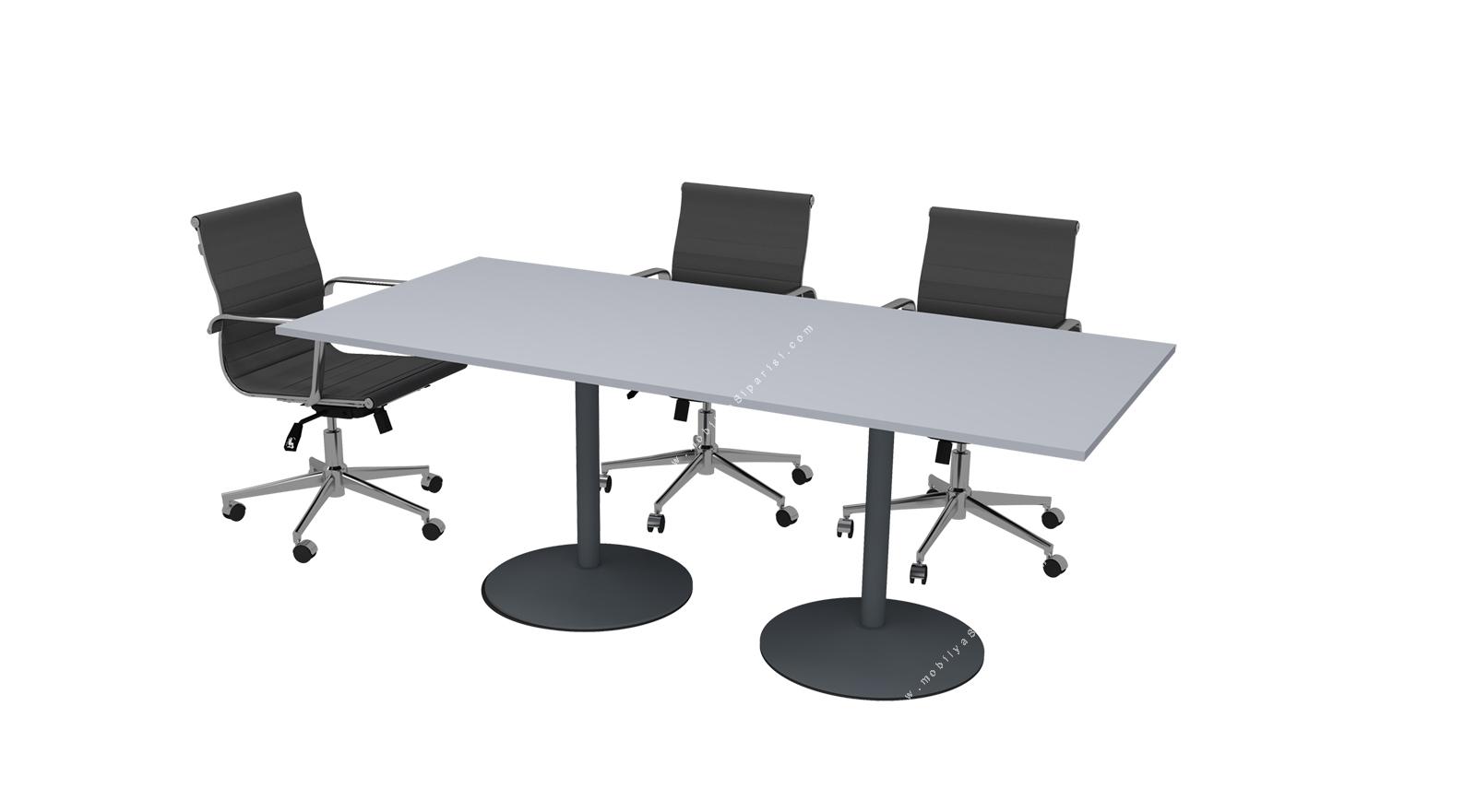 wela modern iki ayaklı toplantı masası